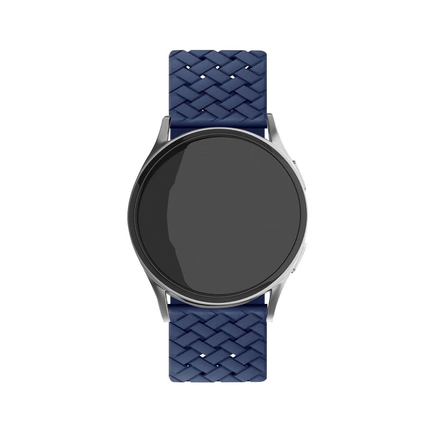 Bracelet silicone tissé Polar Ignite 2 (bleu foncé)