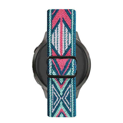 Bandz Bracelet nylon élastique Amazfit Cheetah 2 Pro (mélange de bleu)