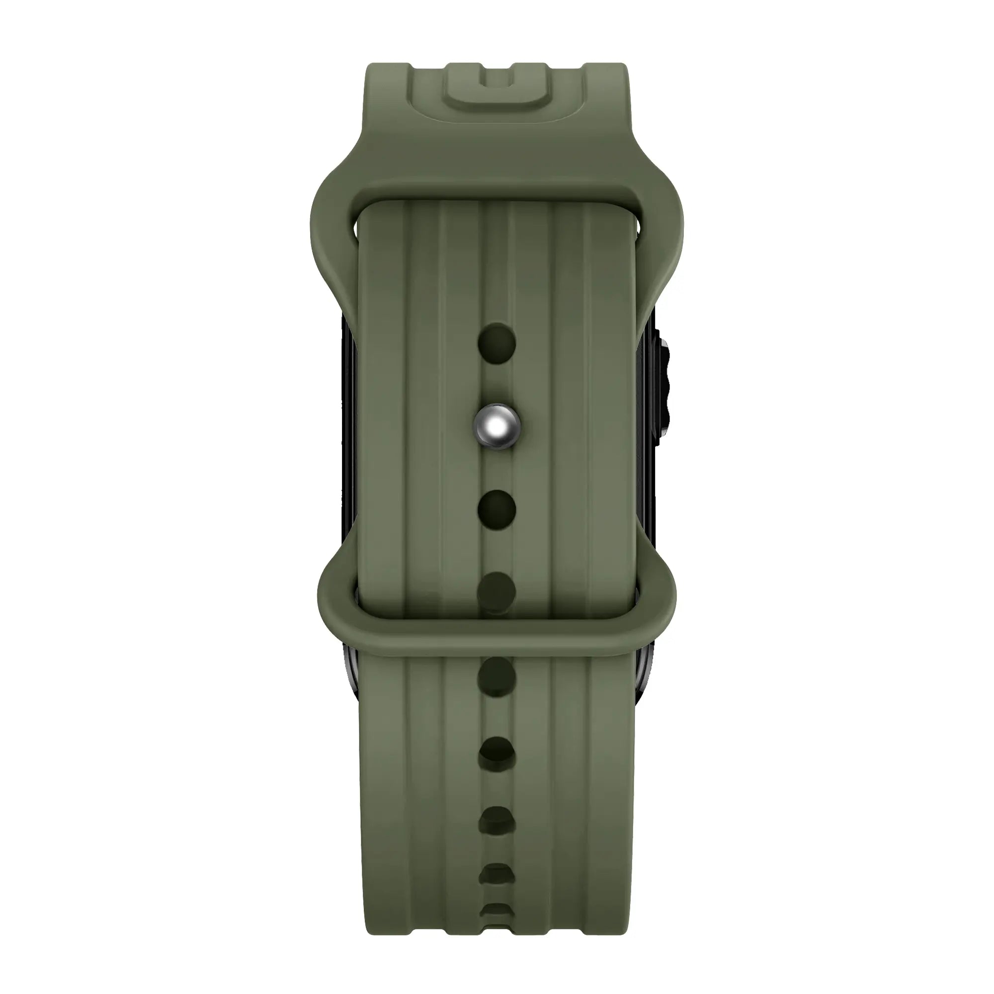 Bandz Garmin Cirqa Silicone Strap 'Classic' (Army Green)