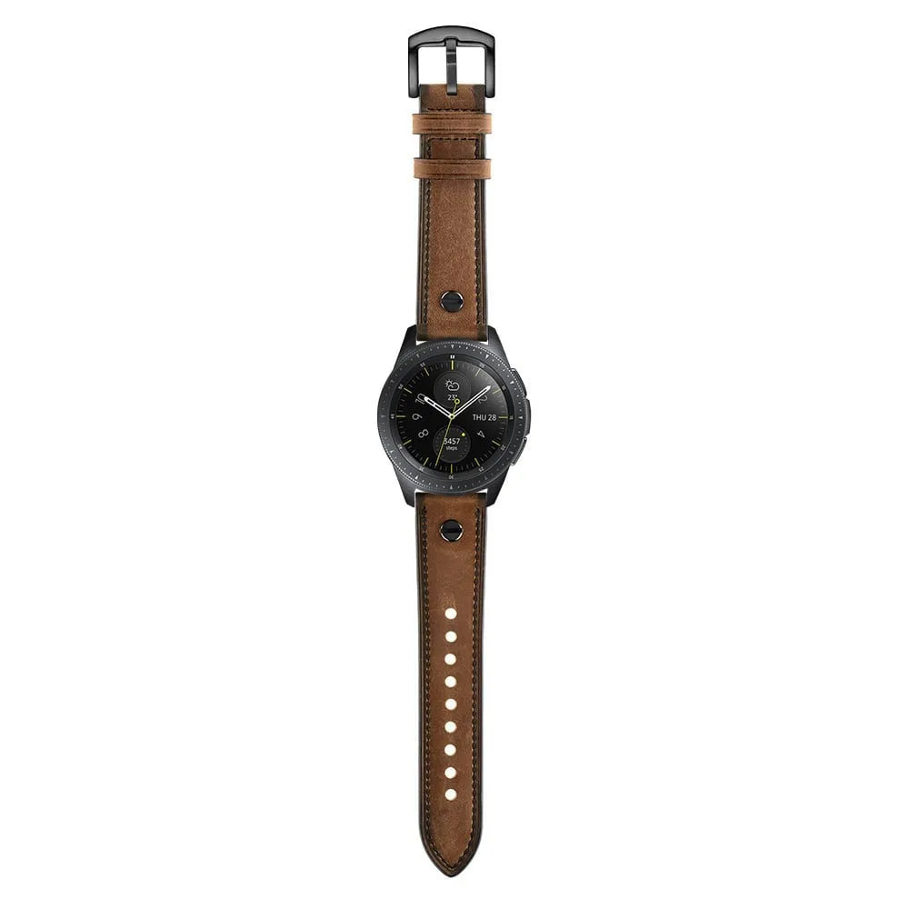 Bracelet cuir avec vis Suunto Vertical 2 (marron foncé)