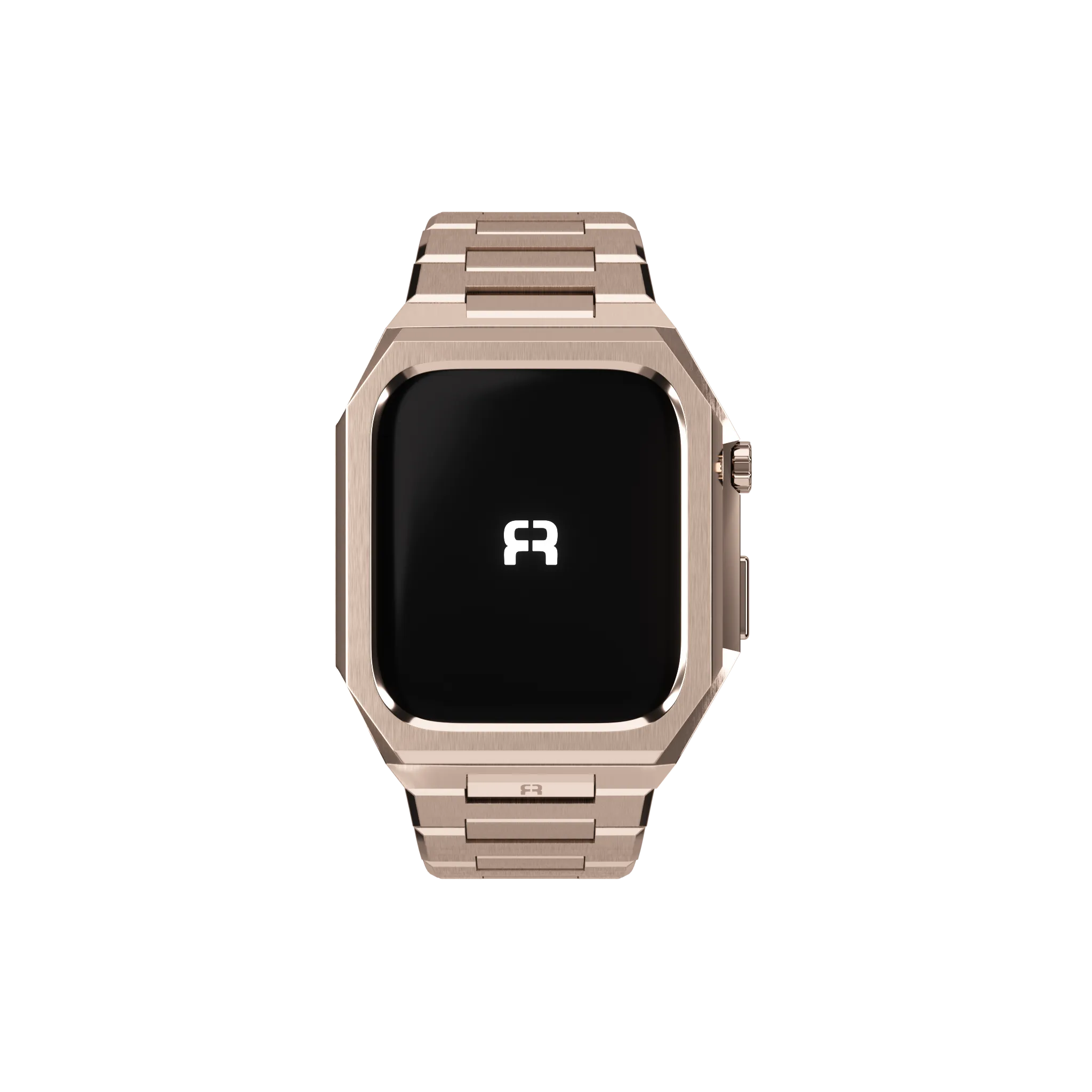 Reqior Boîtier avec bracelet en acier 'Nautilus' Apple Watch 45mm (rose or)