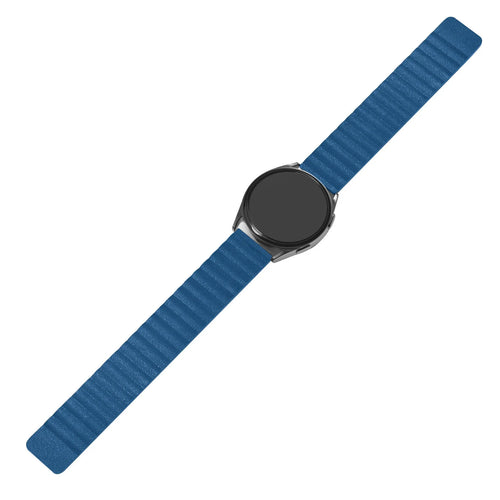 Amazfit GTR Mini Leather Loop Strap (Dark Blue)
