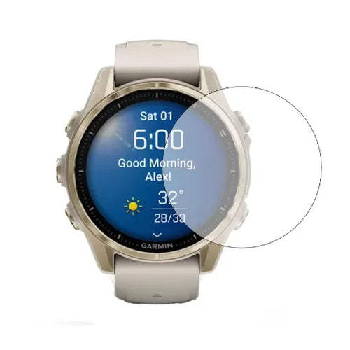 Garmin Fenix 8 - 43mm Screen Protector (Glass)
