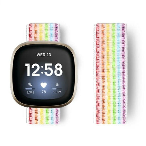 Nylon Strap, on a watch, direct front view