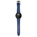 Bracelet hybride cuir Samsung Galaxy Watch 6 - 44mm (bleu foncé)