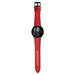 Bracelet hybride cuir Samsung Galaxy Watch 6 Classic 47mm (rouge)