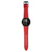Bracelet hybride cuir Samsung Galaxy Watch FE (rouge)
