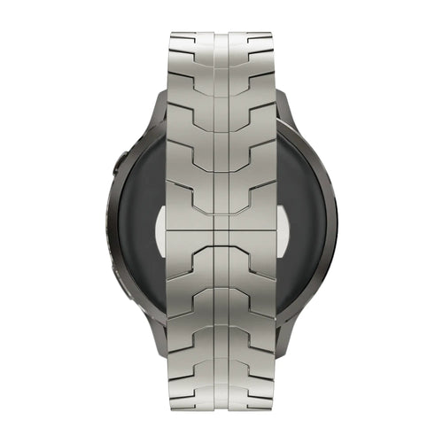 Bandz Bracelet acier 'Iron' Garmin Forerunner 255 (titane)