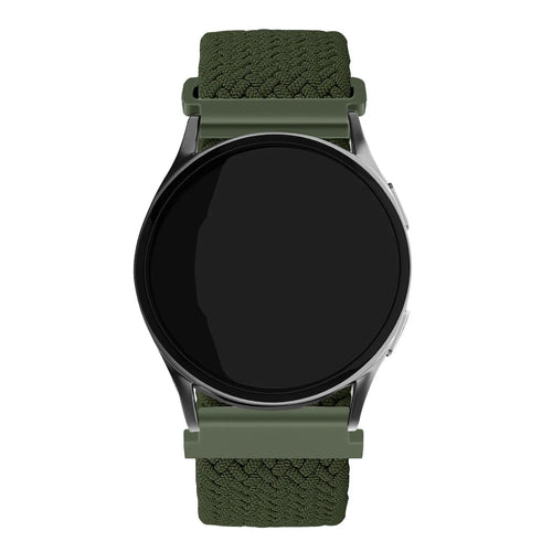 Bracelet tressé réglable Coros Apex 46mm (vert)