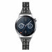 Bracelet diamant acier Huawei Watch GT 3 46mm (noir)