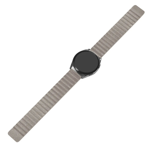 Amazfit Active Leather Loop Strap (Khaki)