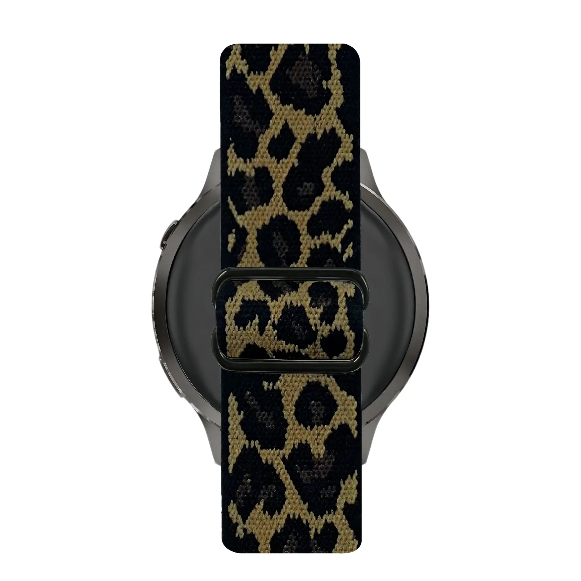 Bandz Garmin Vivomove 3s Elastic Nylon Strap (Leopard)
