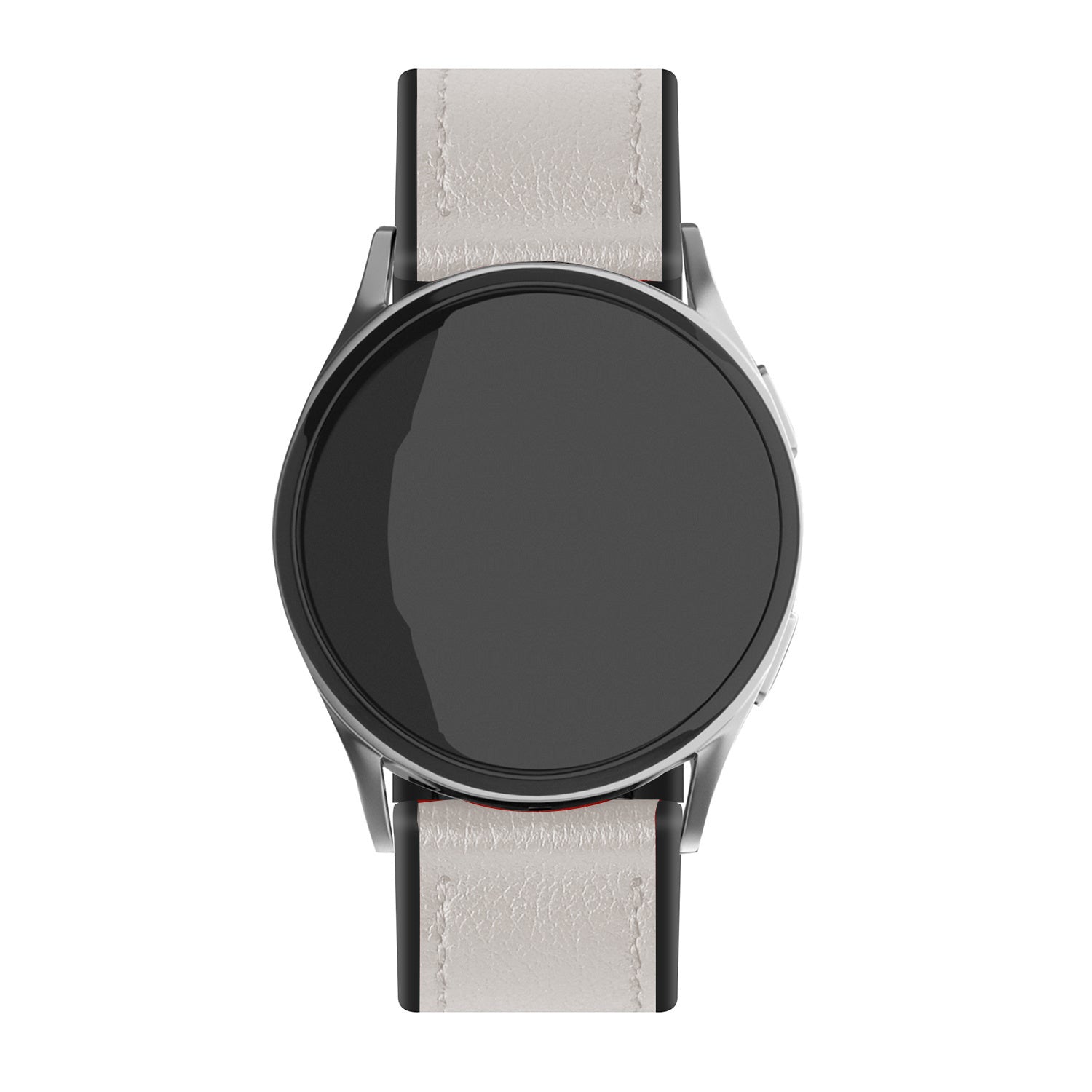 Bracelet hybride en cuir Amazfit Bip 6 (blanc)