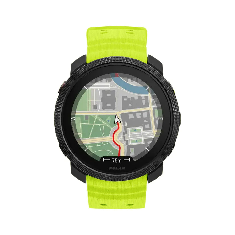 Bracelet silicone grain Polar Vantage M3 (citron vert)