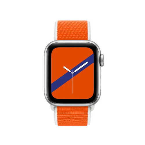 Nylon Strap, netherlands, on a watch, direct front view