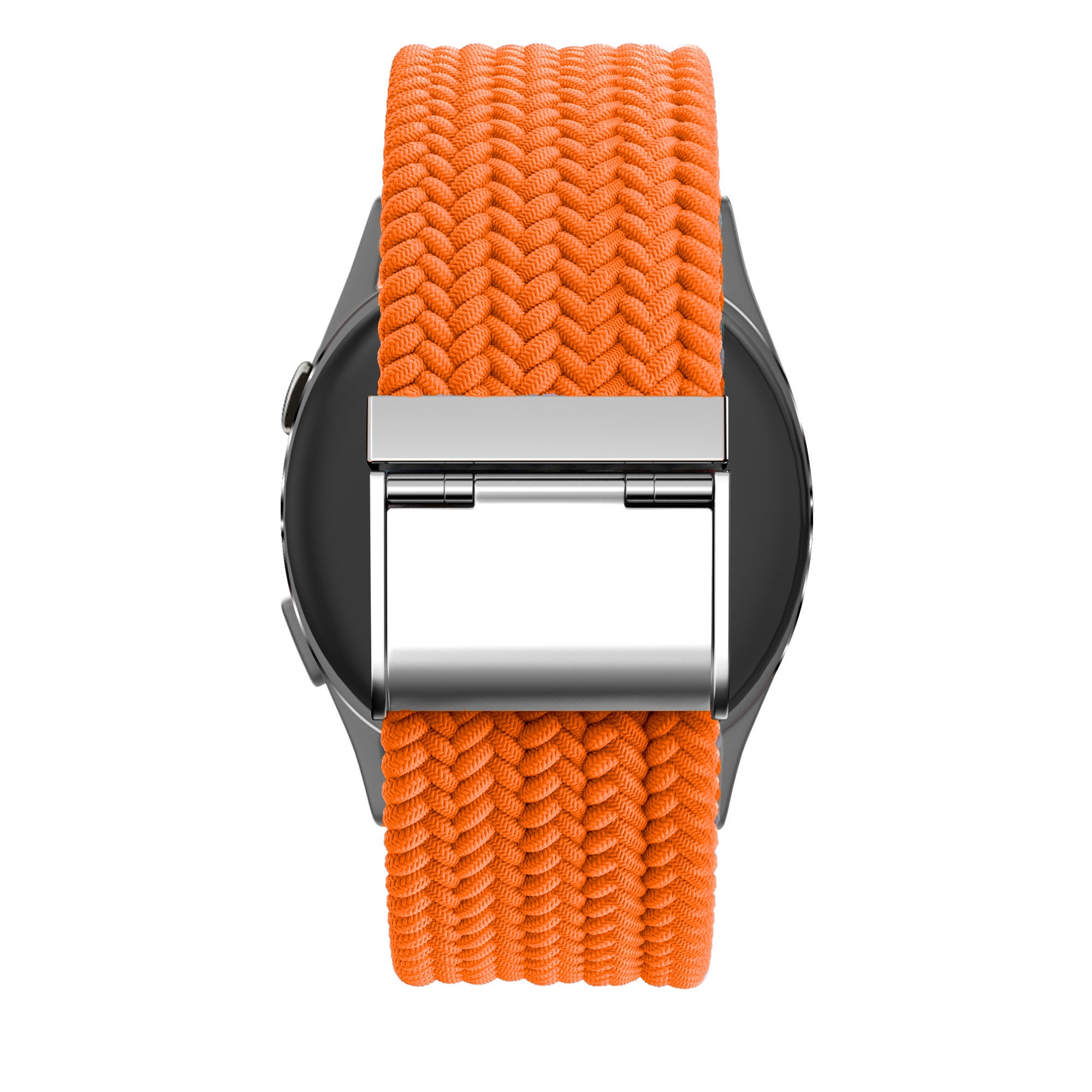 Bandz Garmin Forerunner 265 Woven Nylon Strap (Orange)