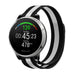 Polar Grit X Milanese Strap (Black/White)
