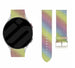 Bracelet cuir á paillettes Samsung Galaxy Watch 7 - 40mm (arc-en-ciel)