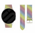 Bracelet cuir á paillettes Samsung Galaxy Watch 7 - 44mm (arc-en-ciel)