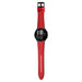 Bracelet hybride cuir Samsung Galaxy Watch 4 Classic 42mm (rouge)