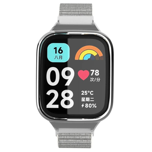 Nylon Strap, seashell, on a watch, direct front view
