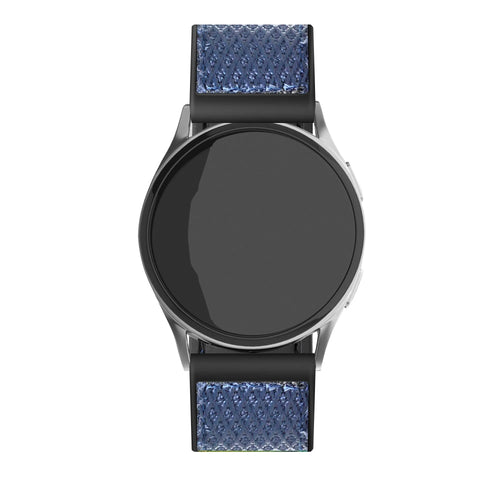 Bracelet nylon hybride Amazfit GTS 4 (bleu)