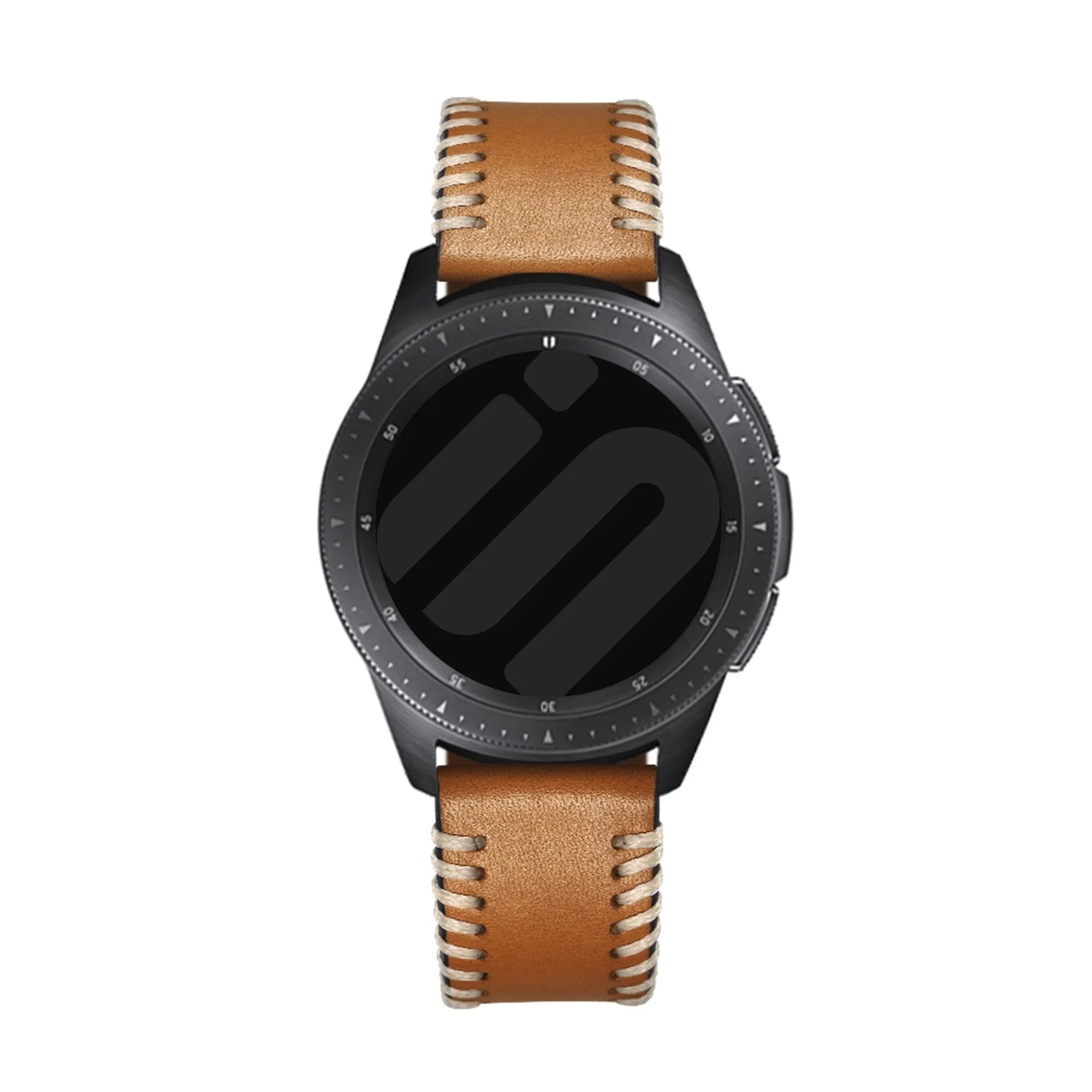 Suunto Run Stitched Leather Strap (Brown)