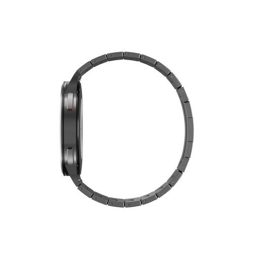 Bracelet titane granulé Amazfit Bip 5 (boucle plate) (graphite)