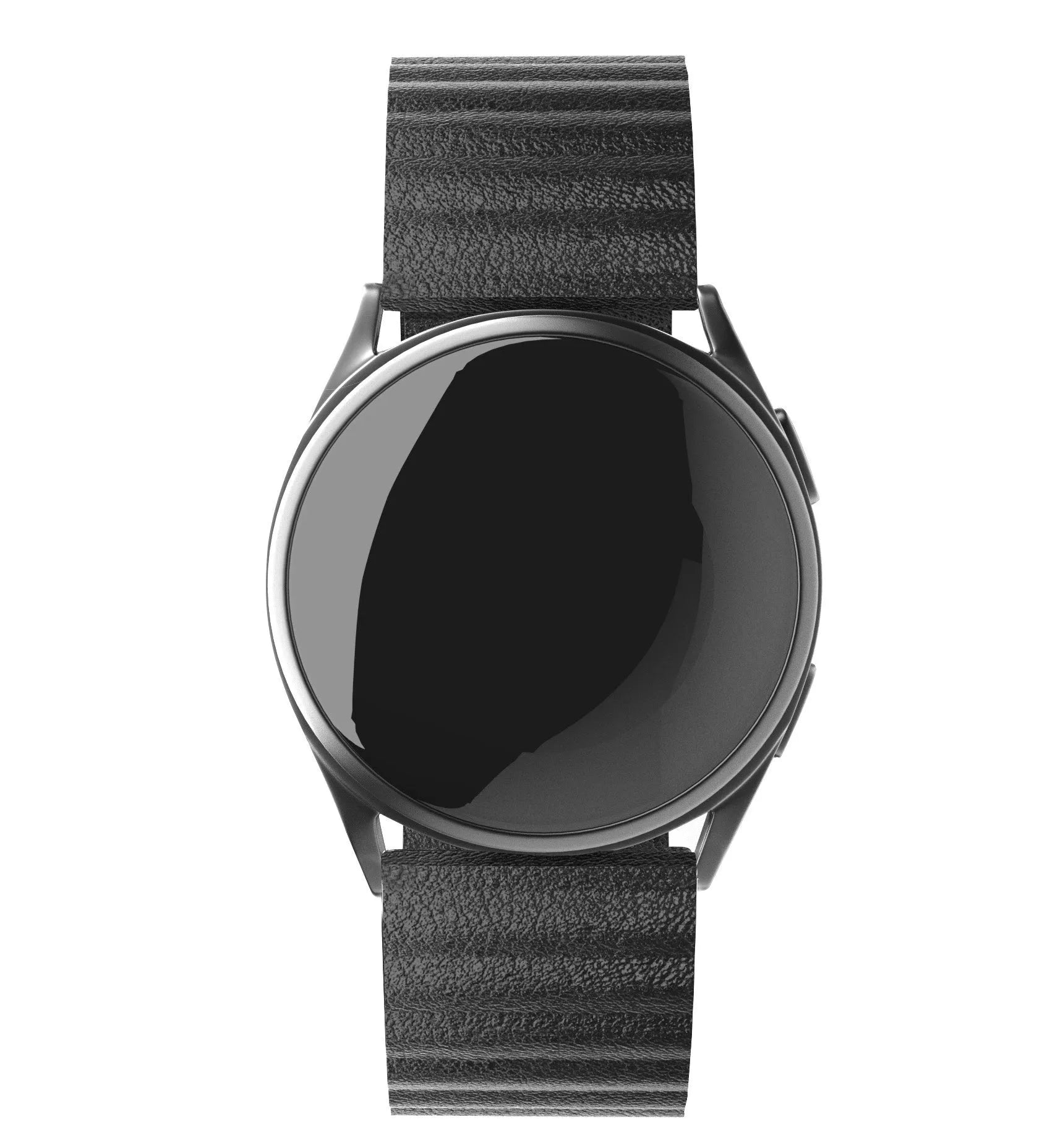 Bracelet cuir 'Loop' Oppo Watch S (noir)