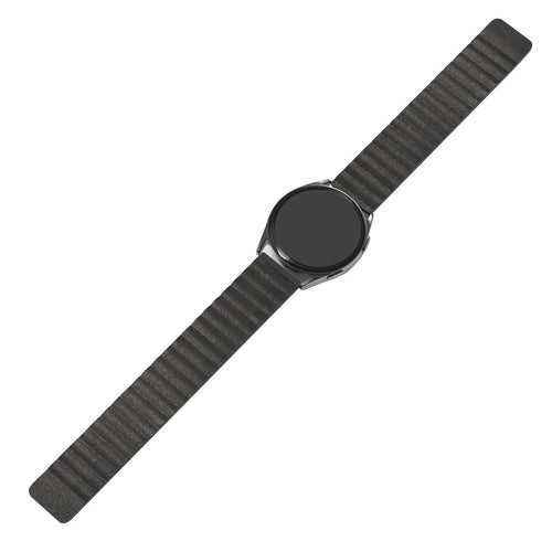 OnePlus Watch 3 - 46mm Leather Loop Strap (Black)