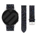 Bracelet cuir pailetté Samsung Galaxy Watch 6 - 40mm (noir)