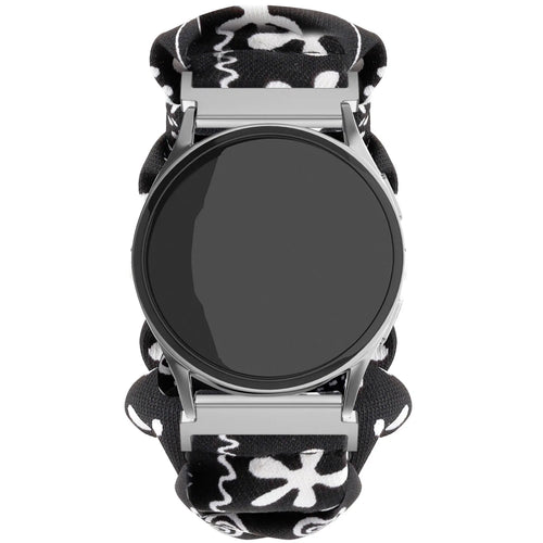 Honor Magic Watch 2 42mm Scrunchie Strap (Black Mix)