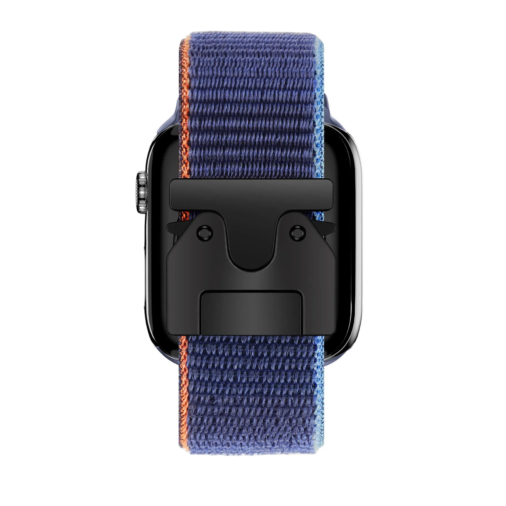 Bandz Bracelet nylon 'Classique' avec P-buckle Apple Watch (bleu foncé)