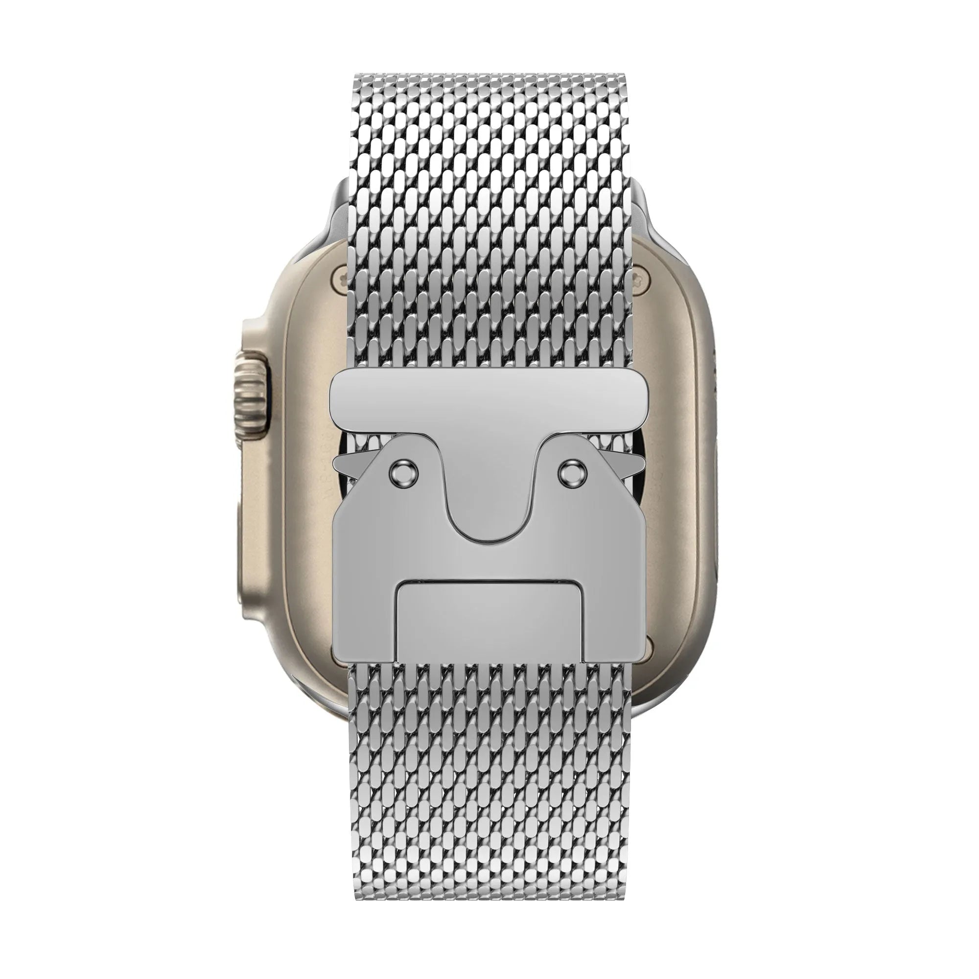 Bandz Bracelet Milanais Loop avec P-buckle Apple Watch (argent)
