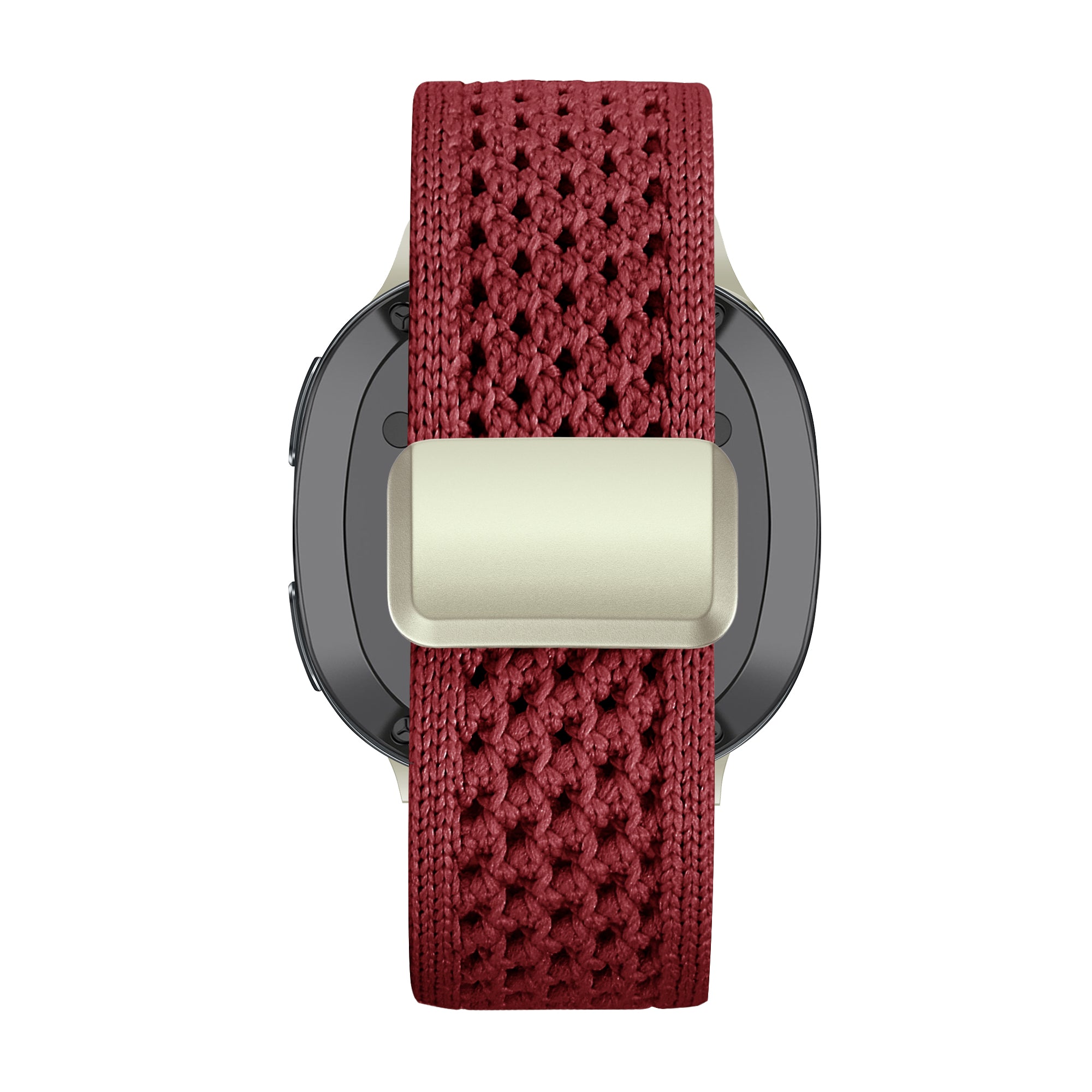 Bandz Bracelet nylon vintage Samsung Galaxy Watch 9 - 44mm (rouge)