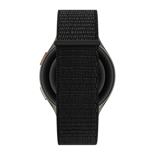 Bandz Bracelet nylon 'Easy Fit' Fossil Gen 6 - 42mm (noir)