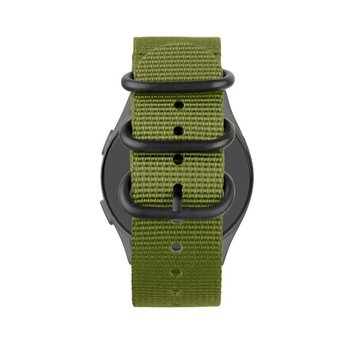 Bandz Bracelet nylon à boucle Actyve Smartwatch 20mm (vert)
