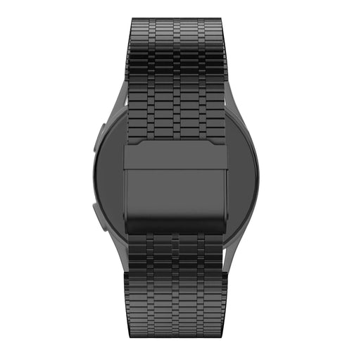 Bandz Bracelet acier ajustable OnePlus Watch Lite (noir)