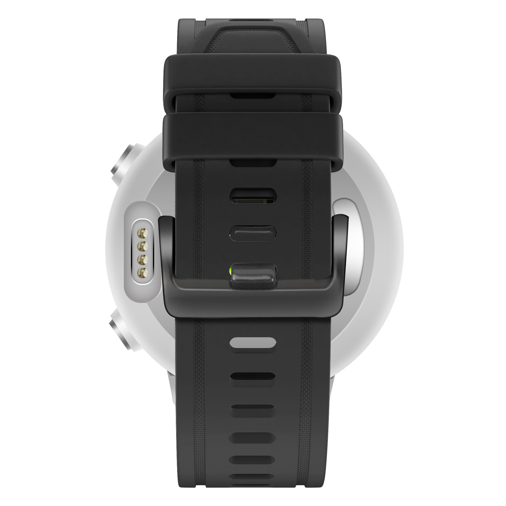 Bandz Bracelet silicone avec boucle Garmin Approach S70 - 42mm (noir)