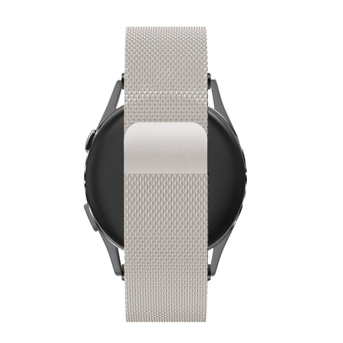 Bandz Bracelet milanais Loop Garmin Vivomove Luxe (lumière stellaire)
