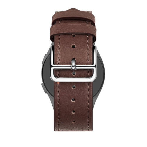 Bandz OnePlus Watch 3 Leather Strap 'Deluxe' (Brown)