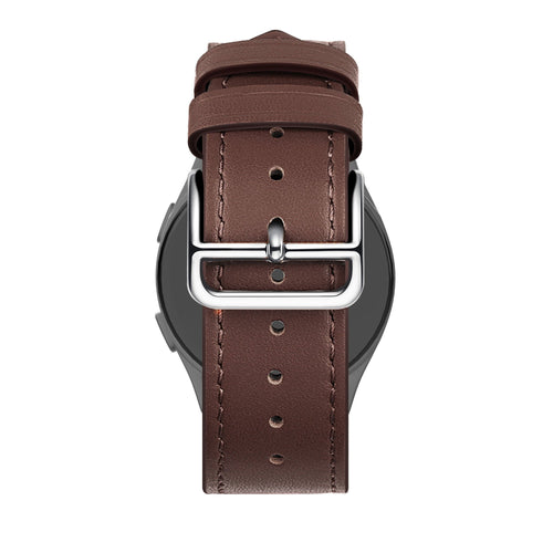 Bandz Bracelet cuir "Deluxe" Redmi Watch 5 Lite (marron)