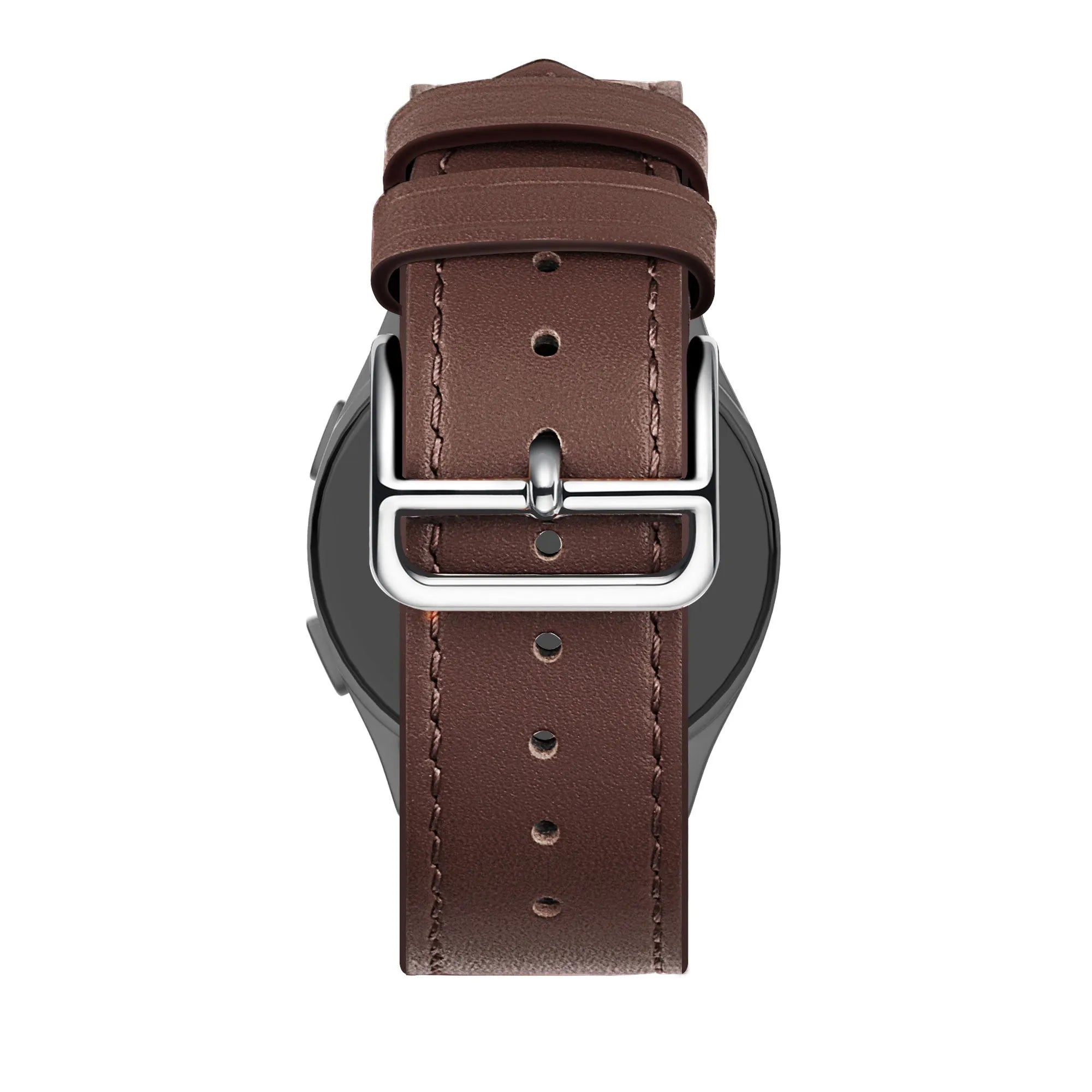 Bandz Amazfit Bip 6 Leather Strap 'Deluxe' (Brown)