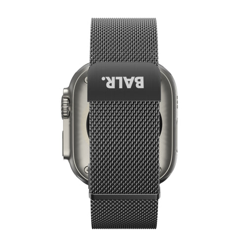 BALR Bracelet milanais Apple Watch Ultra (noir)