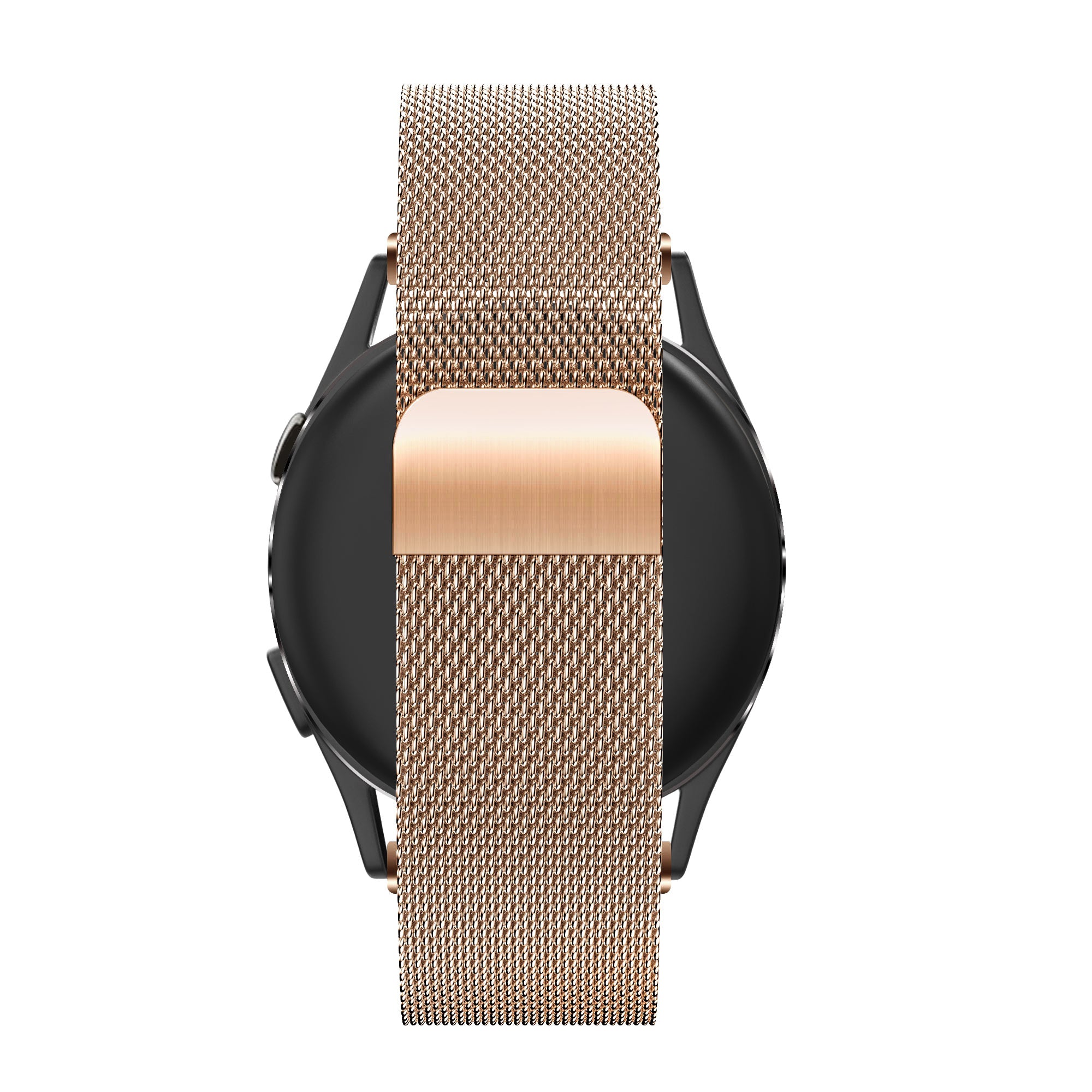 Bandz Bracelet milanais Loop Garmin Forerunner 255s (rose or)