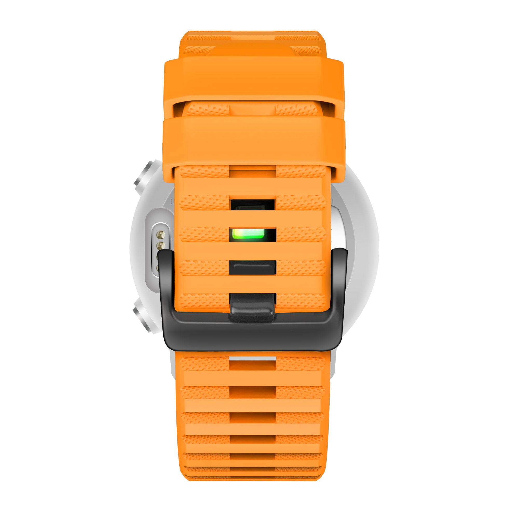 Bandz Garmin Descent MK1 Buckled Silicone Strap (Orange)
