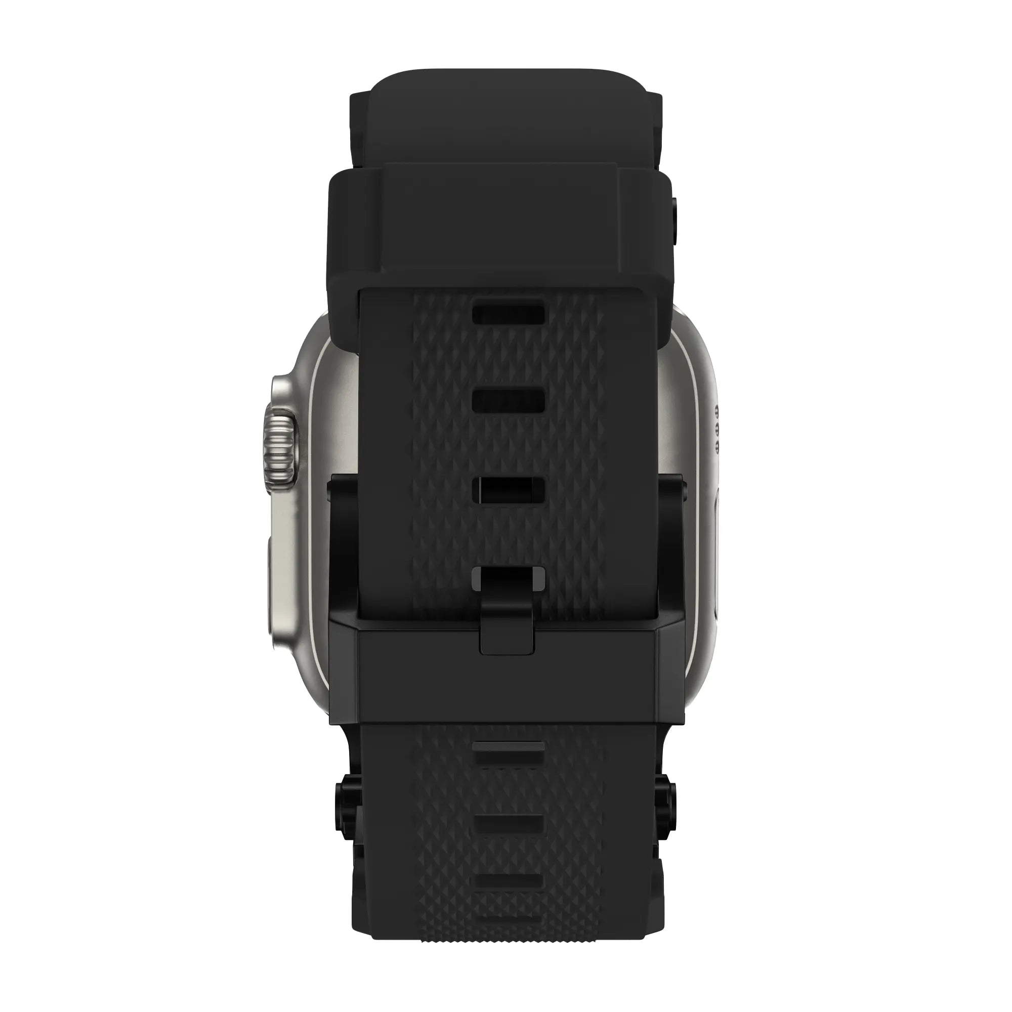 Bandz Bracelet silicone 'Explorer' Apple Watch (noir avec noir)