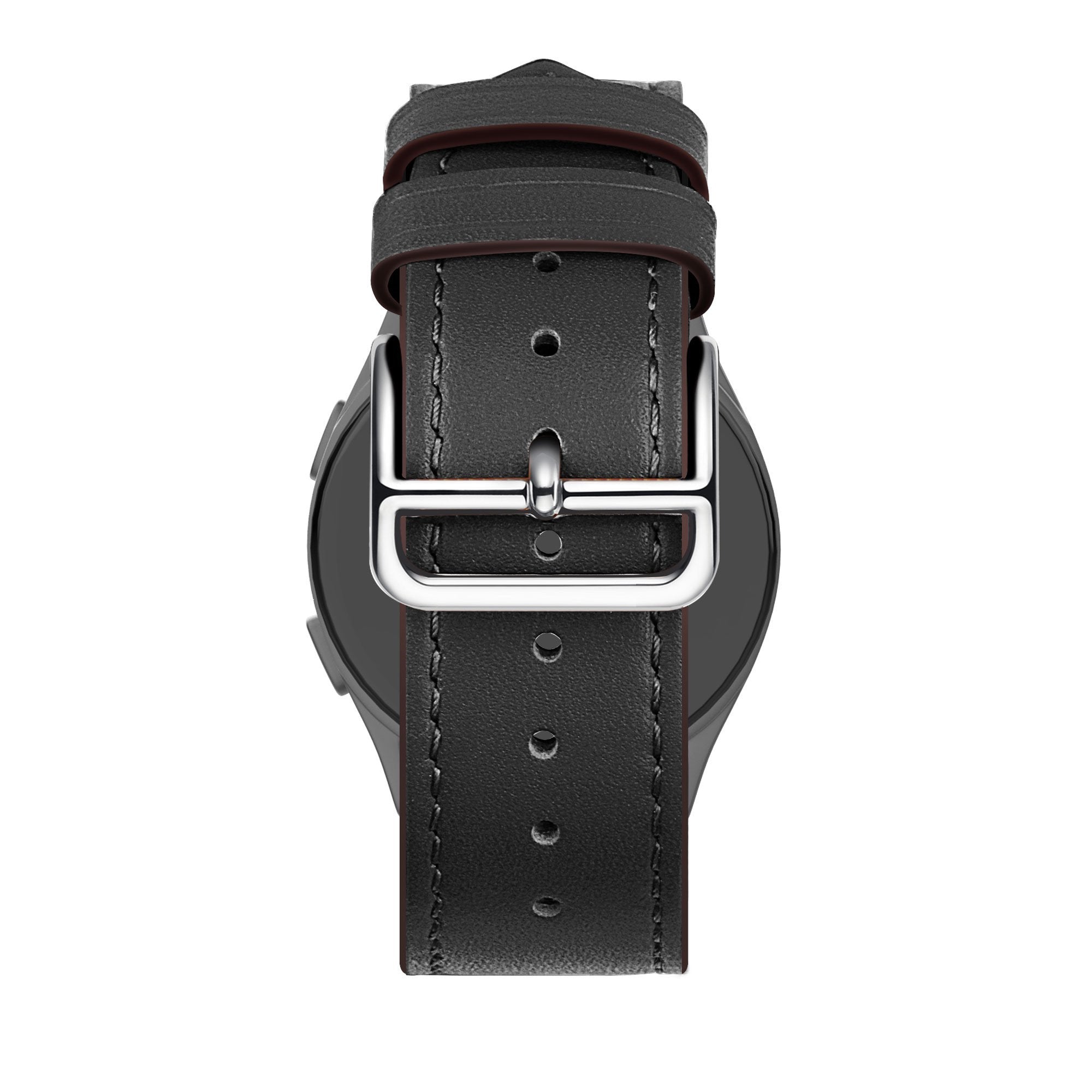 Bandz Bracelet cuir 'Deluxe' Huawei Watch GT 5 46mm (noir)