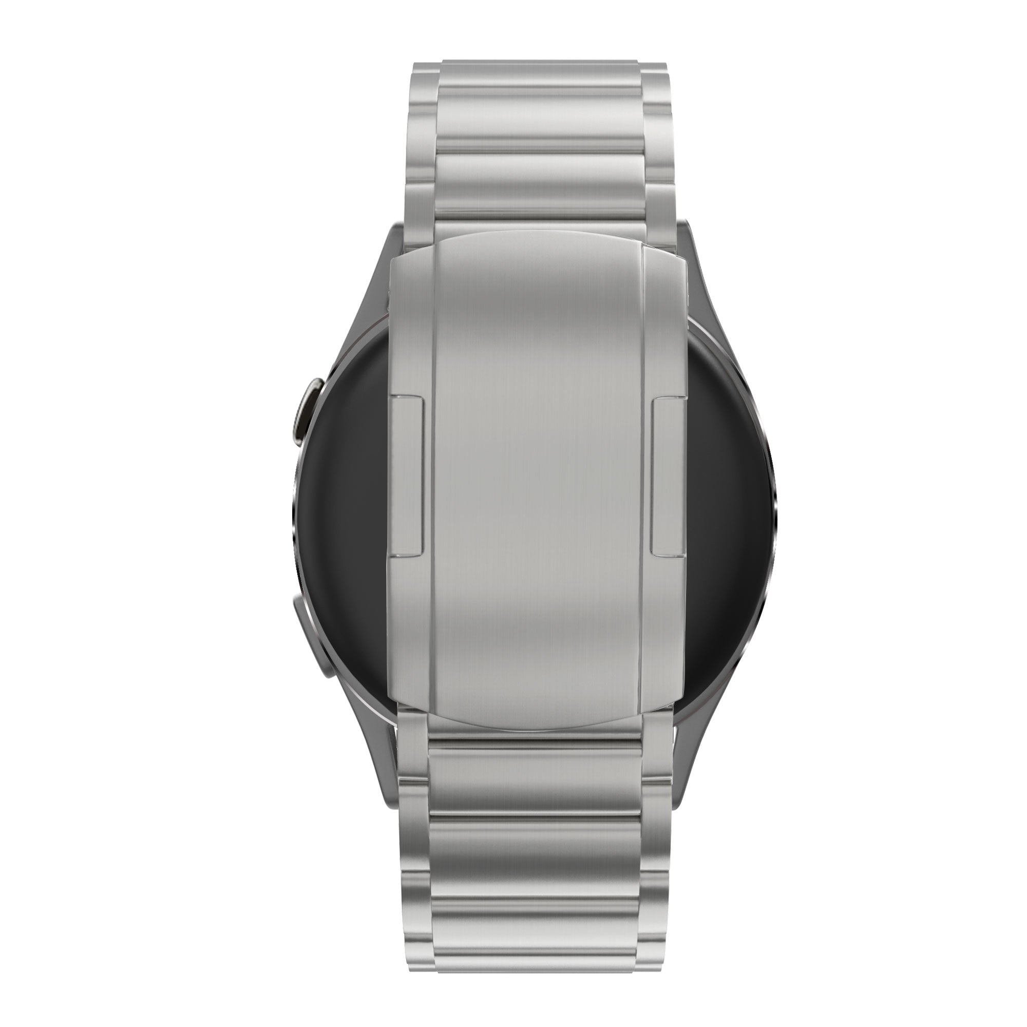 Bandz Garmin Vivoactive 6 Titanium Link Strap (Silver)