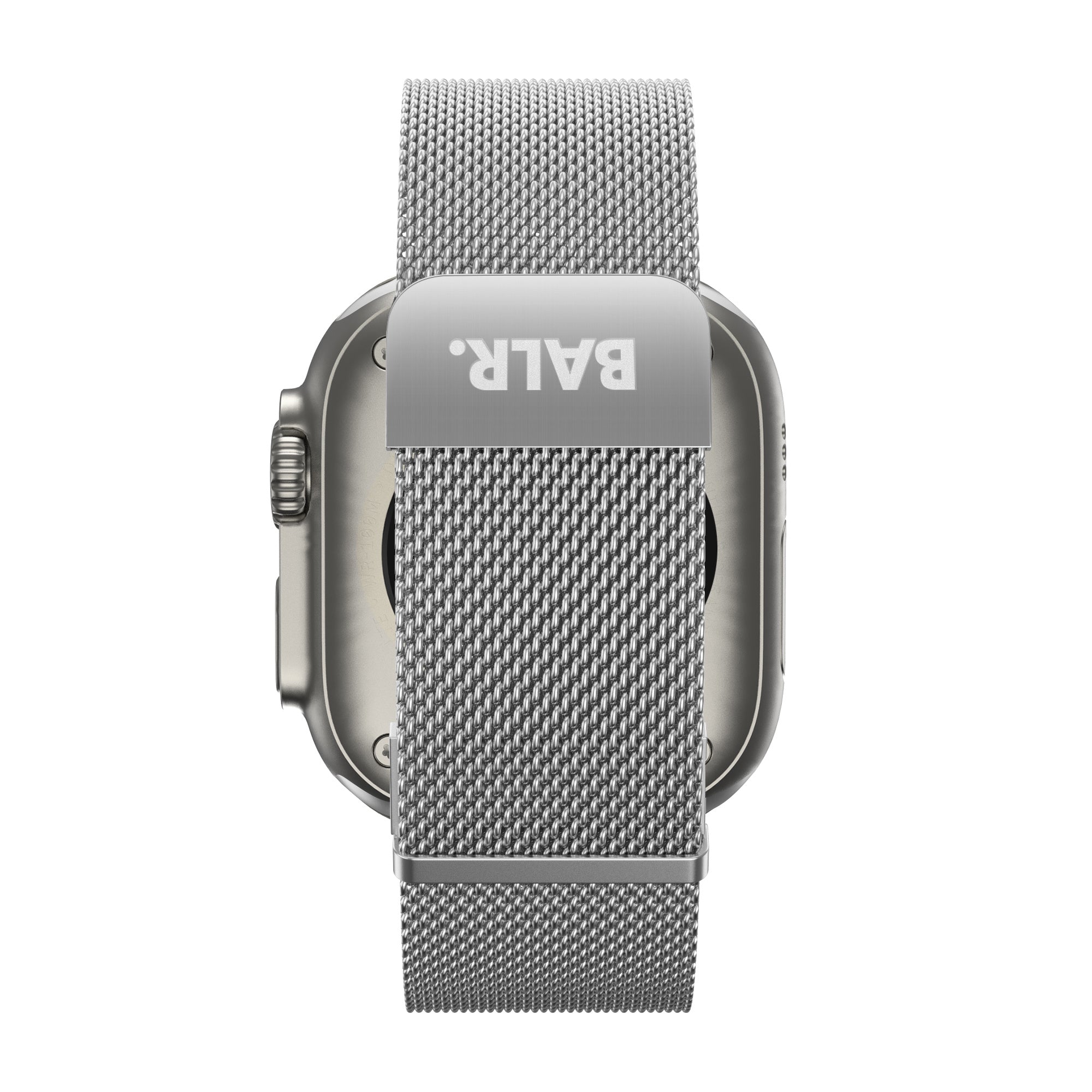 BALR Bracelet milanais Apple Watch Ultra (argent)
